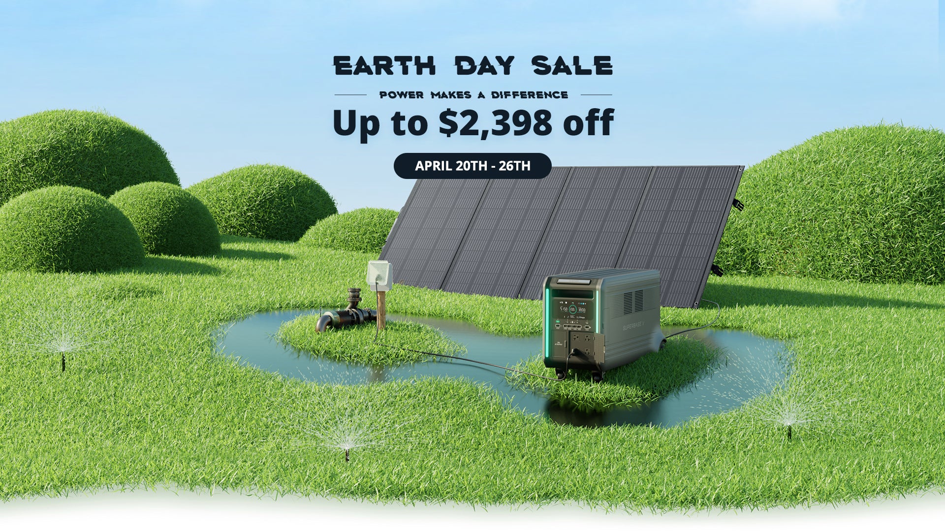 Zendure Earth Day sale